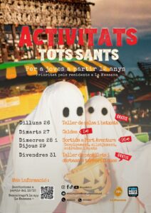 Activitats de Tots Sants — Centre Jove Punt 400 de la Massana 2026