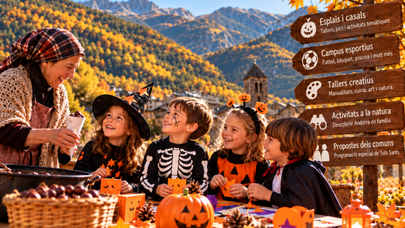 Tots Sants 2026 a Andorra: casals, campus i activitats per a infants i joves